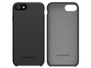 Estuche protector Puregear Softtek Solid para Iphone 6/6S/7. Color Negro.