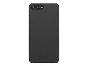 Funda protectora PureGear SoftTek Solid para iPhone 7 Plus, iPhone 6s Plus y iPhone 6 Plus. Color Negro