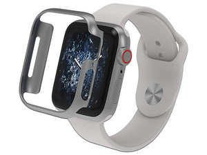 Protector de pantalla de policarbonato ZAGG, para Apple Watch Series 4, 40mm, color plata
