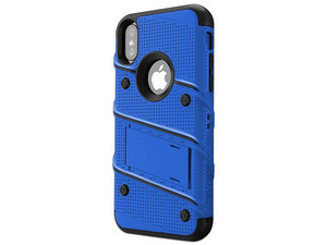 Funda Zizo Bolt para iPhone X. Color Azul/Negro