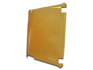Cubierta protectora Brobotix para iPad 4, color naranja.