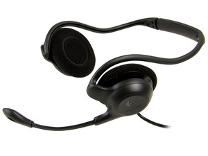 Audífonos con micrófono Logitech H360 control de volumen en el cable, USB 2.0