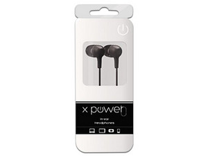 Audífonos internos Power&Co Xpower EARBSNK, 3.5mm. Color Negro.