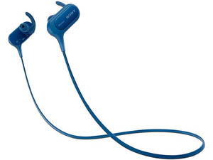 Audífonos con Micrófono Sony MDR-XB50BS/L, batería recargable, Bluetooth. Color Azul.
