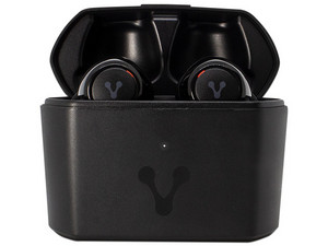 Audífonos inalámbricos VORAGO ESB-600 con estuche de carga, Bluetooth, IPX5. Color Negro.