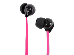 Audífonos internos Veho Z-1, respuesta de frecuencia 20-20000 Hz, 3.5mm. Color Rosa.