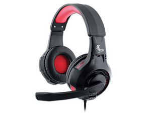 Audífonos con micrófono Xtech XTH-540 Ixion Gaming, 3.5mm, USB. Color ...