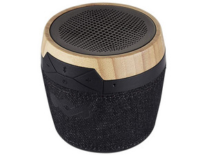 Bocina portátil recargable House Of Marley Chant Mini, Bluetooth, Color Negro.