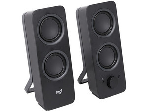 Bocinas Logitech Z207 estéreo, Bluetooth, 3.5mm. Color Negro.