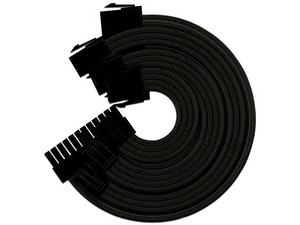 Kit de Cables Yeyian para fuente de poder, 30cm, Color Negro.