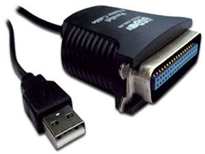 Cable USB Brobotix 1.8 m USB a Puerto Paralelo de Impresión. Color Negro.