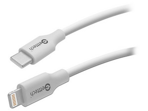 Cable GETTTECH de Lightning a USB-C de 1m.
