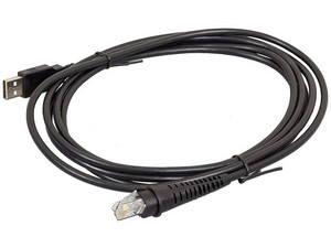 Cable de comunicación Honeywell 55-55235-N-3 USB a RJ45, 2.9m. Color Negro