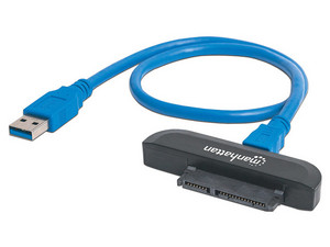 Cable Adaptador Manhattan USB 3.0 a SATA de 2.5
