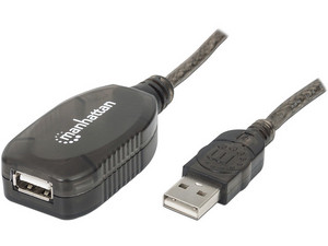 Cable de Extensión Activa USB 2.0 de Alta Velocidad, 20m
