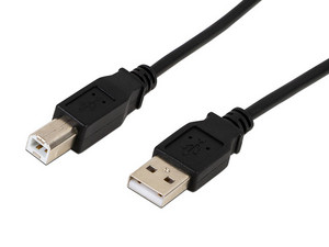 Cable Manhattan USB 2.0 A macho/ B macho de 1.8 Mts. para Impresora y Escáner