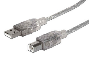Cable USB Manhattan, Longitud 5.0 m, USB 2.0 tipo A (macho) a USB 2.0 micro B (macho).