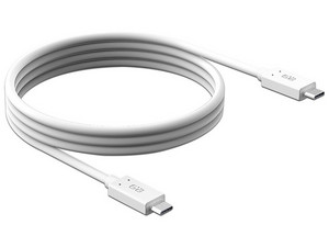 Cable PureGear de USB-C a USB-C (M-M), 1.2m.
