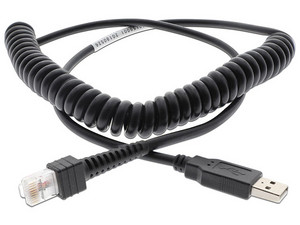 Cable Qian de USB 2.0 a RJ-50, para cargar lectores código de barras de 2.4m.