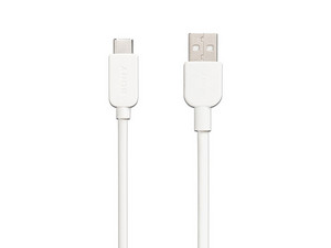 Cable Sony de USB 2.0 a USB-C de 1.5m. Color blanco.