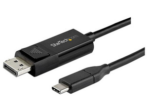 Cable convertidor de video StarTech de USB-C (M) a DisplayPort (M), 2m.