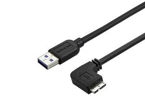 Cable Delgado De Micro Usb Acodado A La Derecha A Usb A Cm Pcel Com