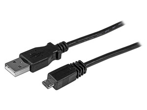 Cable USB 2.0 Tipo A (M) a Micro B (M), 30cm.