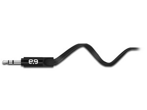 Cable Auxiliar General PureGear de 3.5 mm a 3.5 mm. Color Negro.