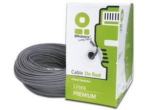 Bobina de cable Brobotix 062435 de 305m. Color Gris