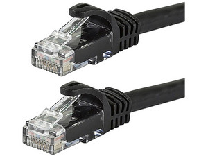 Cable de Red BRobotix Cat6 UTP, RJ-45 (M-M), 3m. Color Negro.