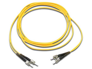 Cable de Red BRobotix Dúplex Multimodo de Fibra Óptica ST-ST, 2m.