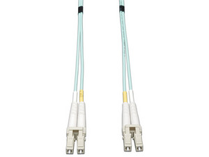 Cable de Red Dúplex Multimodo de Fibra Óptica LC-LC 50/125, 30m.