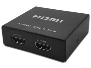 Divisor Splitter Brobotix HDMI 4K de 2 puertos.