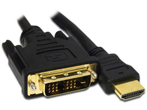 Cable de Video BRobotix HDMI a DVI-D (M-M), Negro, 4.5m.