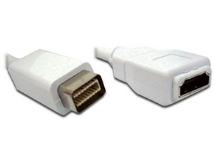 Adaptador de Vídeo Brobotix de Mini DisplayPort a HDMI (M-H).