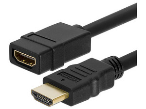 Cable de extensión Brobotix HDMI (M-H) de alta velocidad de 1.0m.