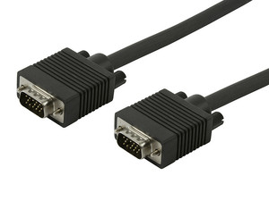 Cable para monitor SVGA HD 15 macho a HD 15 macho, 1.8m.