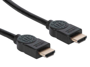 Cable de video Manhattan HDMI (M-M), 3m. Color Negro.