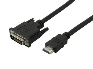 Cable de Video de HDMI Macho a DVI-D 24+1 Macho, 1.8m.