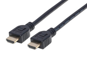 Cable HDMI de alta velocidad Manhattan (M-M) de 1m, 3D - 4K.