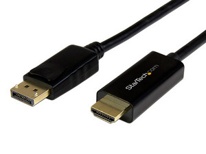 Cable convertidor de DisplayPort a HDMI, Ultra HD 4K, 1m.