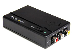 Adaptador Convertidor Escalador HDMI a Video Compuesto RCA Audio Estéreo - NTSC PAL