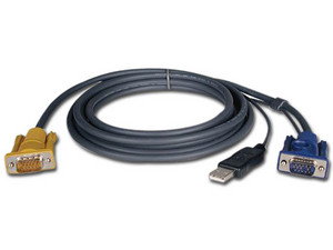 Cable TrippLite USB para KVM Series B020, B022, 1.8m.