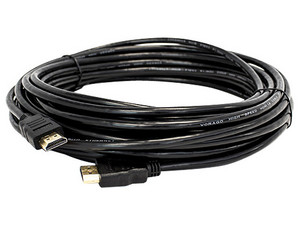 Cable de video Vorago HDMI 19 pines (M-M), 10m.