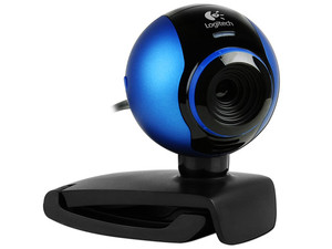 Cámara Web Logitech C250 Azul, Resolución de 640x480, USB