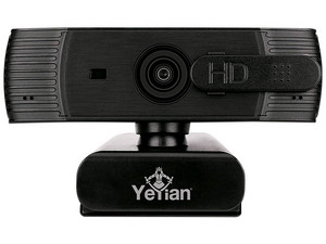 Cámara Web Yeyian Widok Series 2000 Video Full HD 1080p, Micrófono Integrado, HDR, USB. Color Negro.