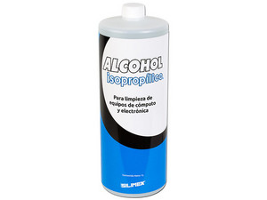 Alcohol Isopropilico Silimex, para mantenimiento y limpieza. 1 Litro.