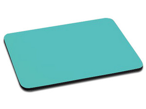 Mousepad Brobotix de 185mm x 225mm. Color Celeste.