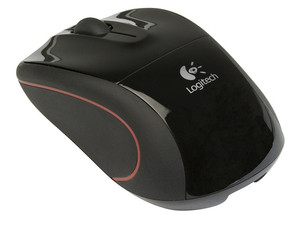 Mouse Logitech V320 Óptico Inalámbrico para Laptop, USB. Color Negro