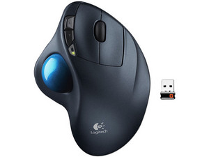 Mouse Láser Inalámbrico Logitech Trackball m570, USB.